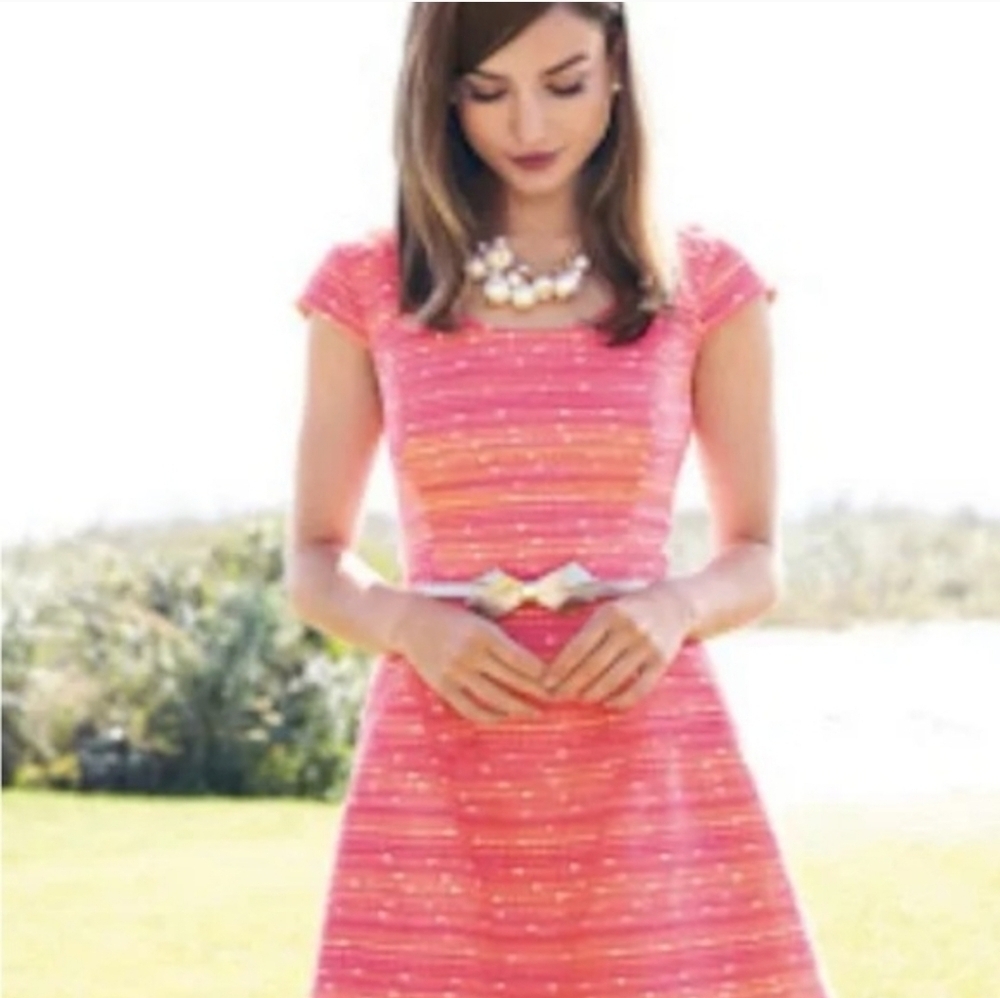 NEW Lilly Pulitzer Rylan Tweed Metallic Dress